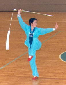 Tai Chi Chuan mästarinnan
				    Su Zifang i Sverige 1986, 1988